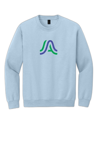 Gildan® Heavy Blend™ Crewneck Sweatshirt 18000- A Logo