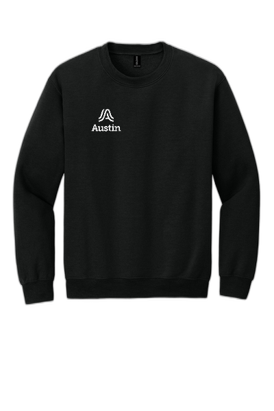 Gildan® Heavy Blend™ Crewneck Sweatshirt 18000- Right Chest Stacked