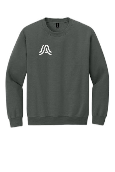 Gildan® Heavy Blend™ Crewneck Sweatshirt 18000- Right Chest A Logo
