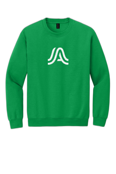 Gildan® Heavy Blend™ Crewneck Sweatshirt 18000- A Logo