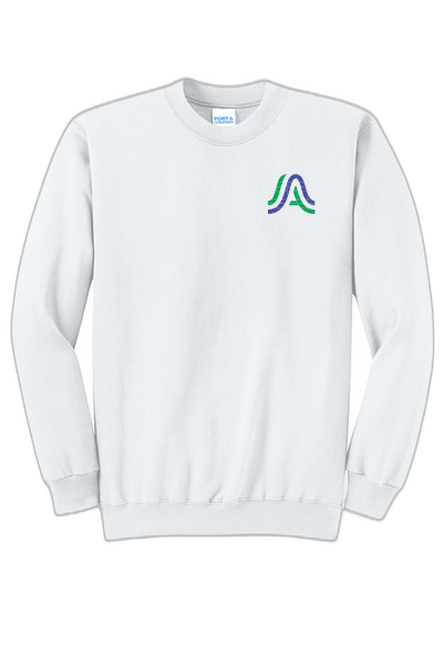 Port & Co™ Core Fleece Crewneck Sweatshirt PC78- A Logo