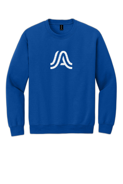 Gildan® Heavy Blend™ Crewneck Sweatshirt 18000- A Logo