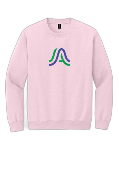Gildan® Heavy Blend™ Crewneck Sweatshirt 18000- A Logo