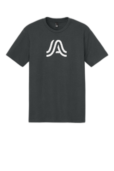 District® Perfect Tri® Tee DM130-Distressed Logo