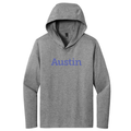 Austin Plaid Pattern District® Perfect Tri® Long Sleeve Hoodie DM139