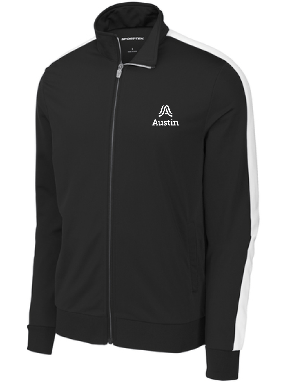 Sport-Tek ® Tricot Sleeve Stripe Track Jacket JST94