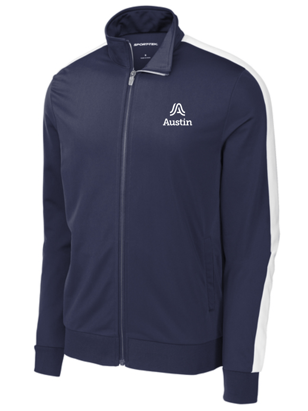 Sport-Tek ® Tricot Sleeve Stripe Track Jacket JST94