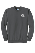 Port & Co™ Core Fleece Crewneck Sweatshirt PC78- A Logo