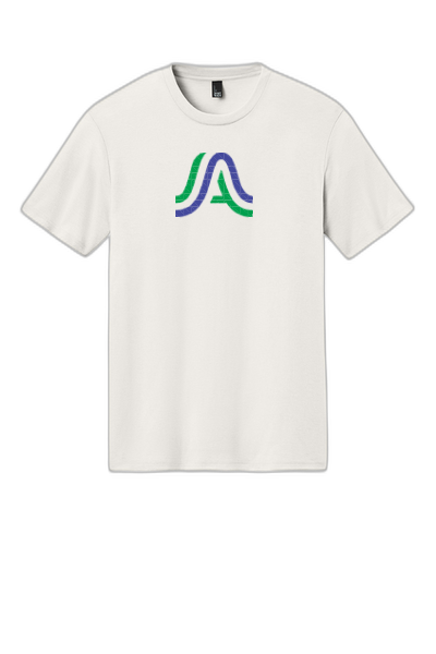 District® Perfect Tri® Tee DM130-Distressed Logo