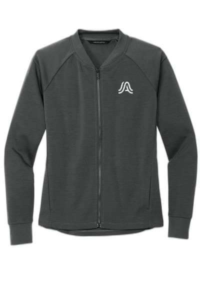 Mercer+Mettle® Women's Double-Knit Bomber MM3001-ZZ1010 - A Logo