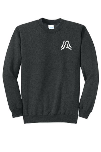 Port & Co™ Core Fleece Crewneck Sweatshirt PC78- A Logo