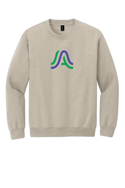 Gildan® Heavy Blend™ Crewneck Sweatshirt 18000- A Logo