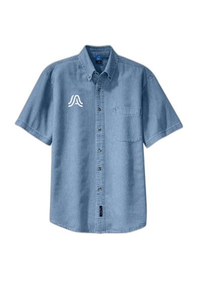 Port & Co™ Short Sleeve Value Denim Shirt SP11-A Only